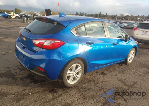 2018 Chevrolet Cruze Lt Auto from USA, damaged, VIN 3G1BE6SM6JS651066